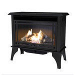Discount Central Dual fuel gas stove - gas fireplace LP and natural gas