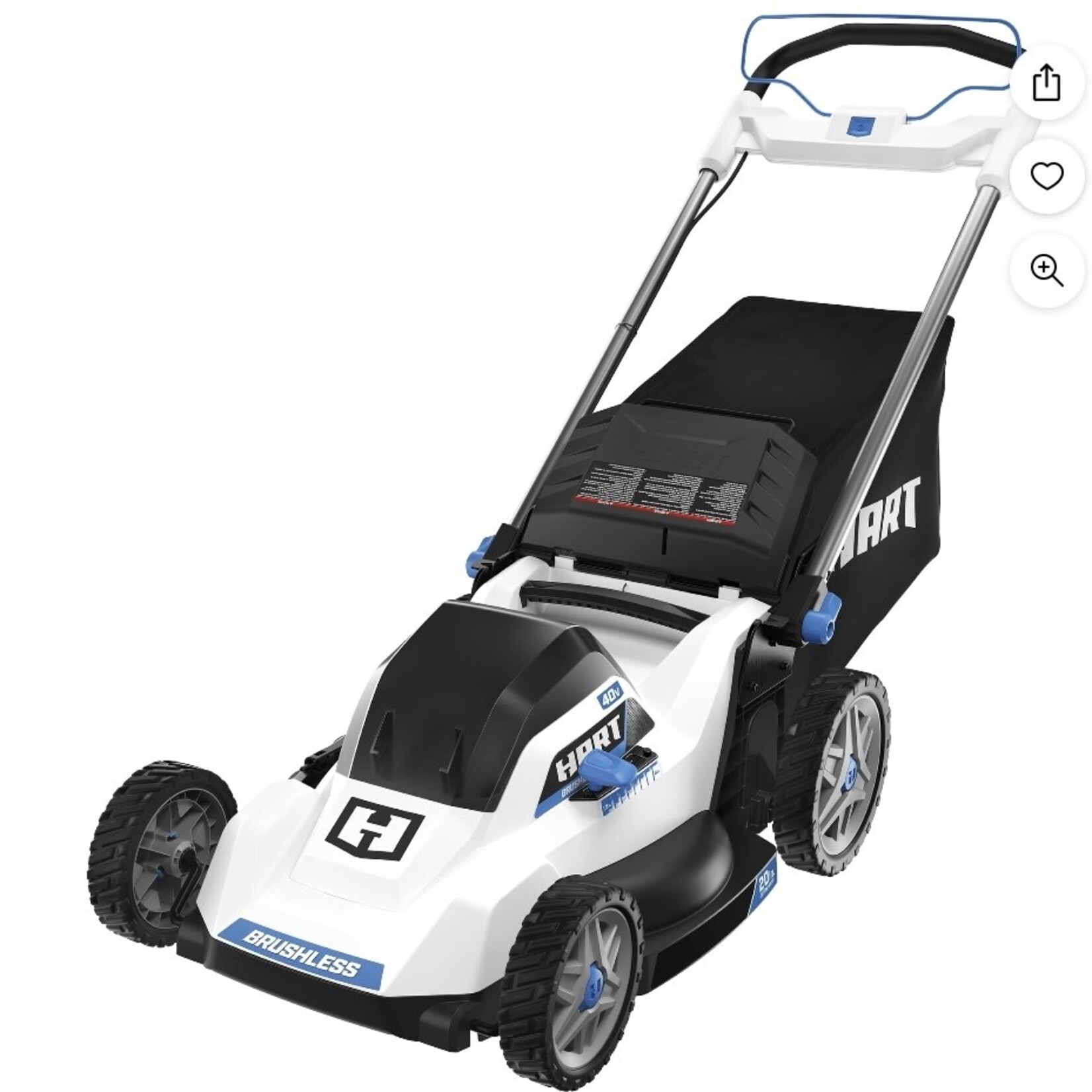 Discount Central Hart 40v mower kit battery and charger included