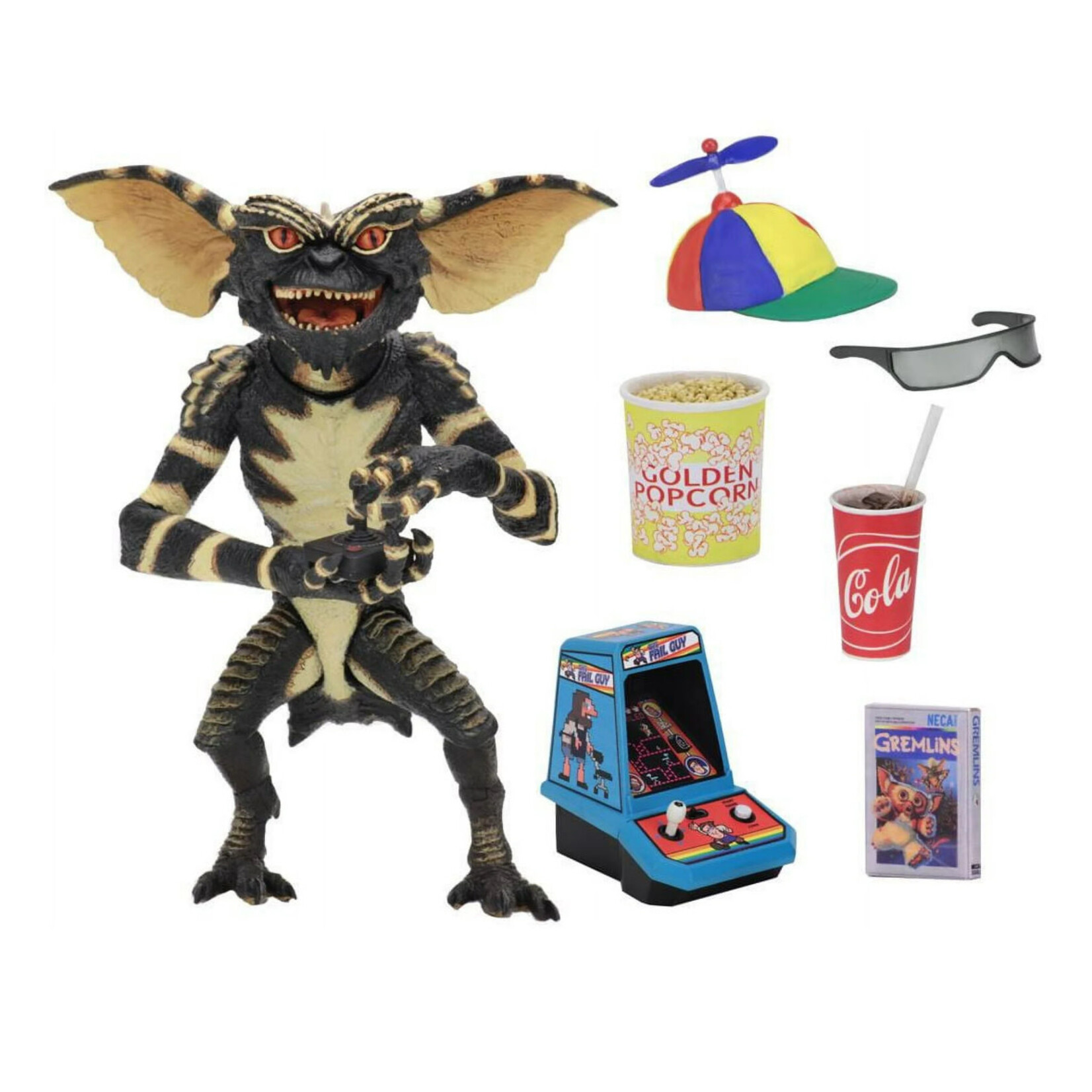 Discount Central Gremlins action figure - damaged hat