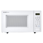 Discount Central Sharp Carousel Microwave White