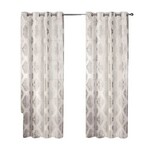 Discount Central Exclusive Home Curtains - 54x96, Off-white, 2 Piece