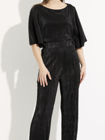 Joseph Ribkoff Black wide leg flowy unlined pant