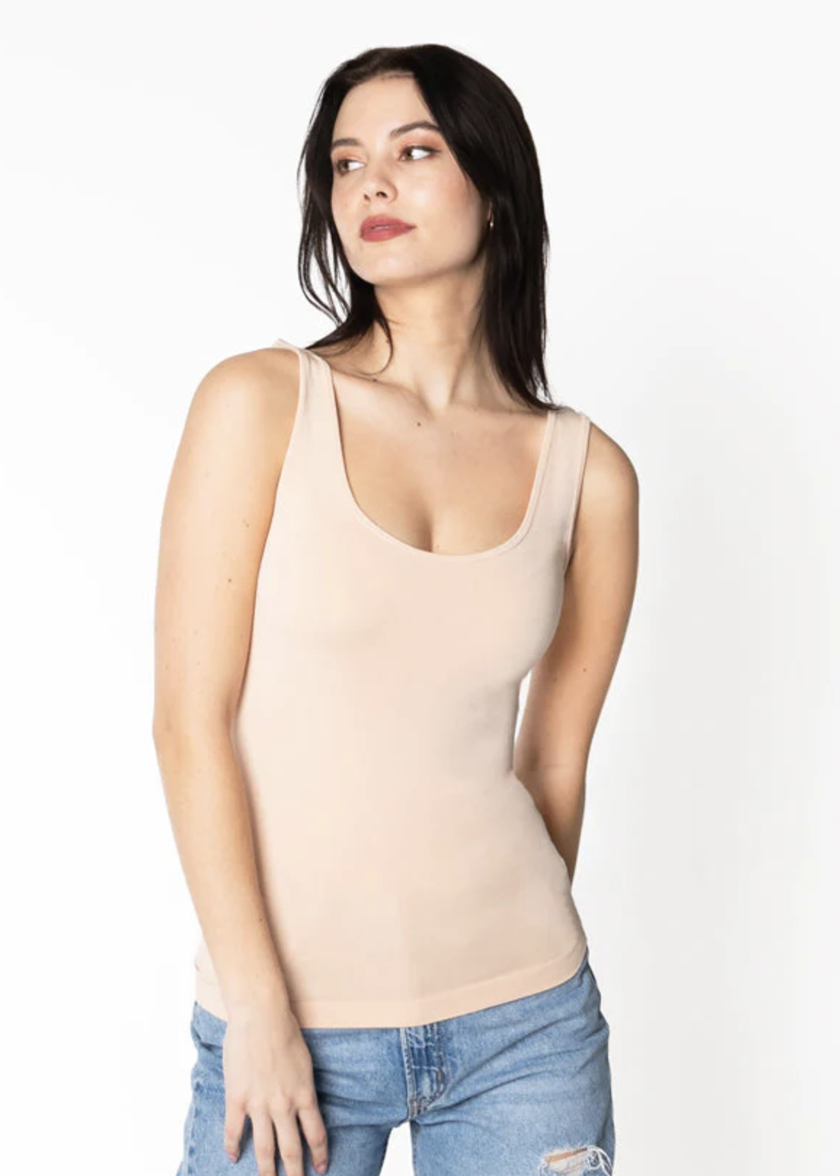 C'est moi Bamboo short tank