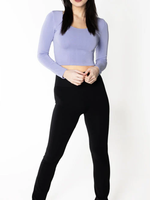 C'est moi Black straight legging