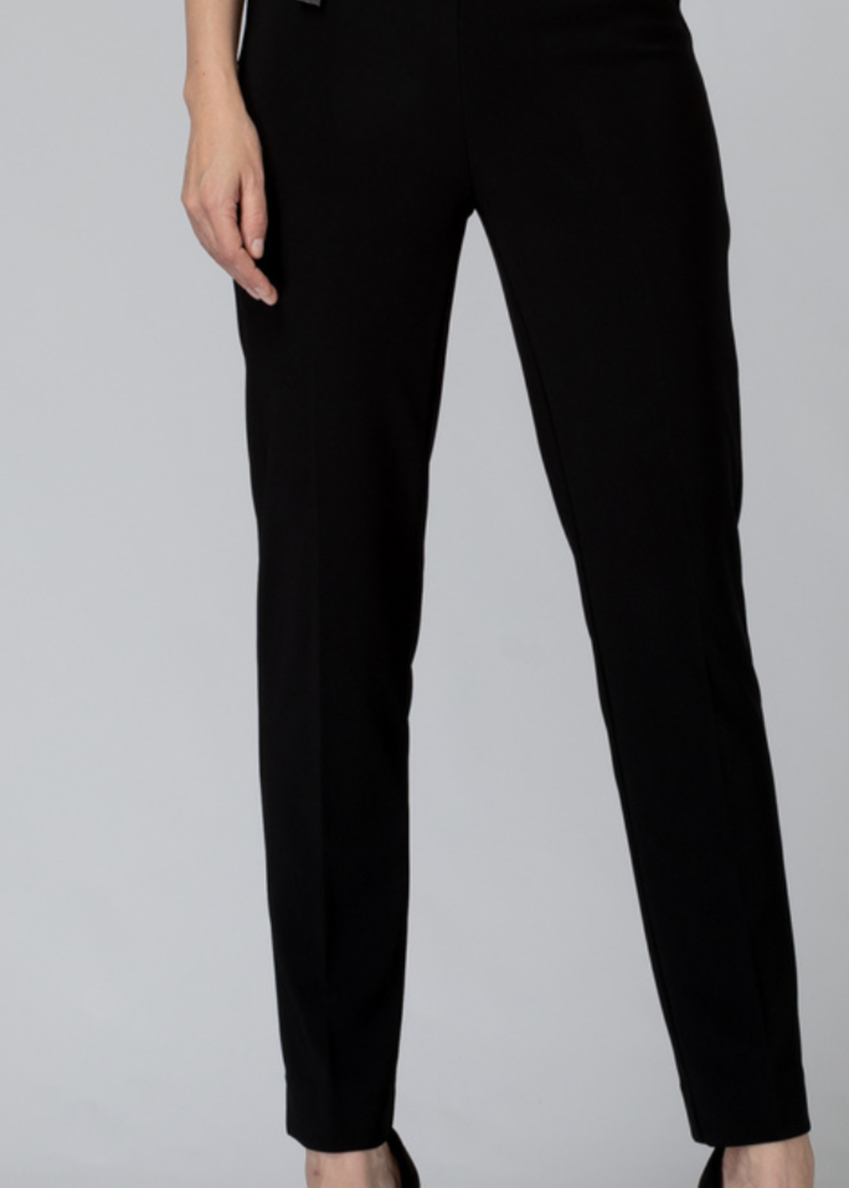 Joseph Ribkoff Black high- waist pant