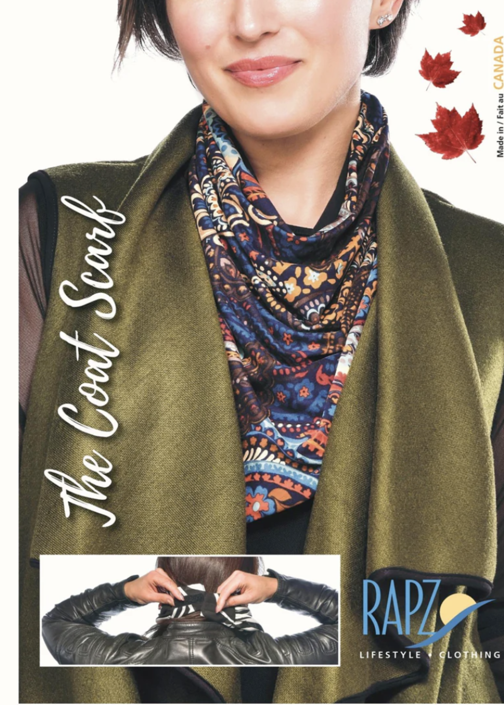 RAPZ Unique coat scarf