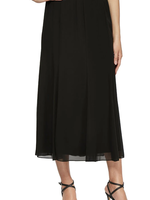 Alex evening Chiffon tea length skirt