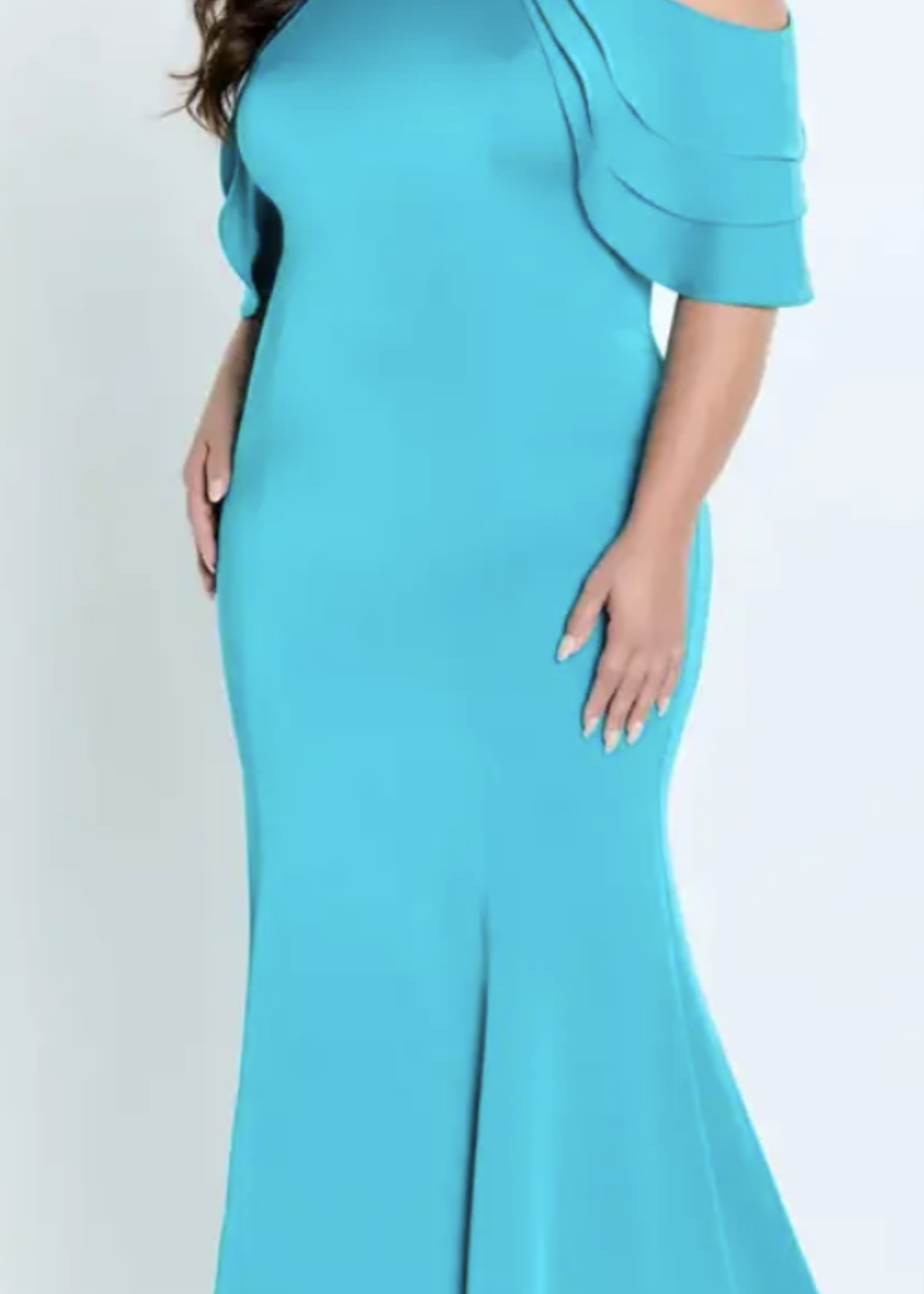 Montage Cold shoulder gown
