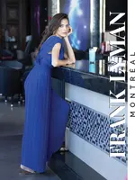 Frank Lyman Pleated woven jumpsuit
