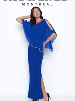 Frank Lyman Chiffon overlay gown
