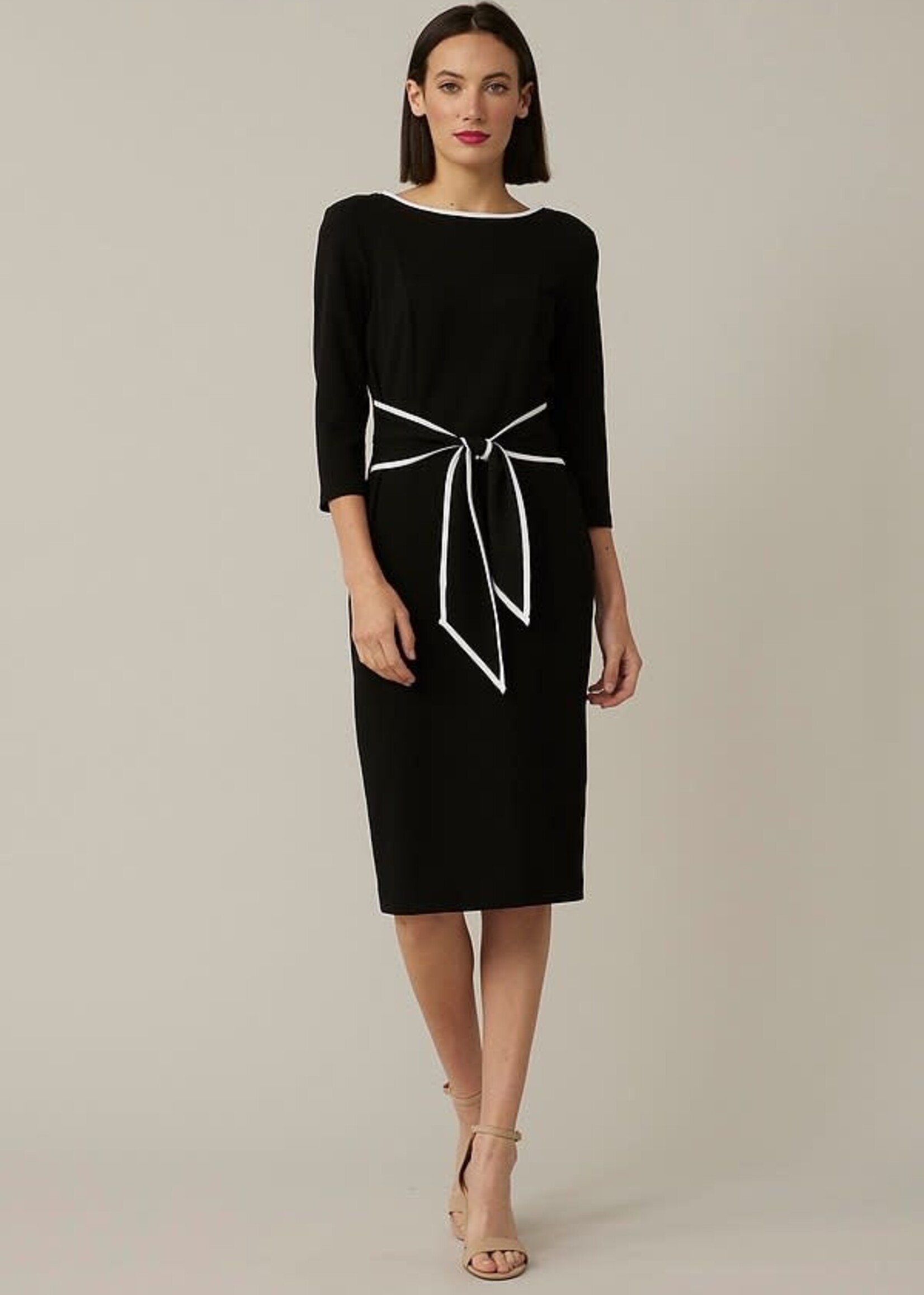 Joseph Ribkoff Contrast Trim dress