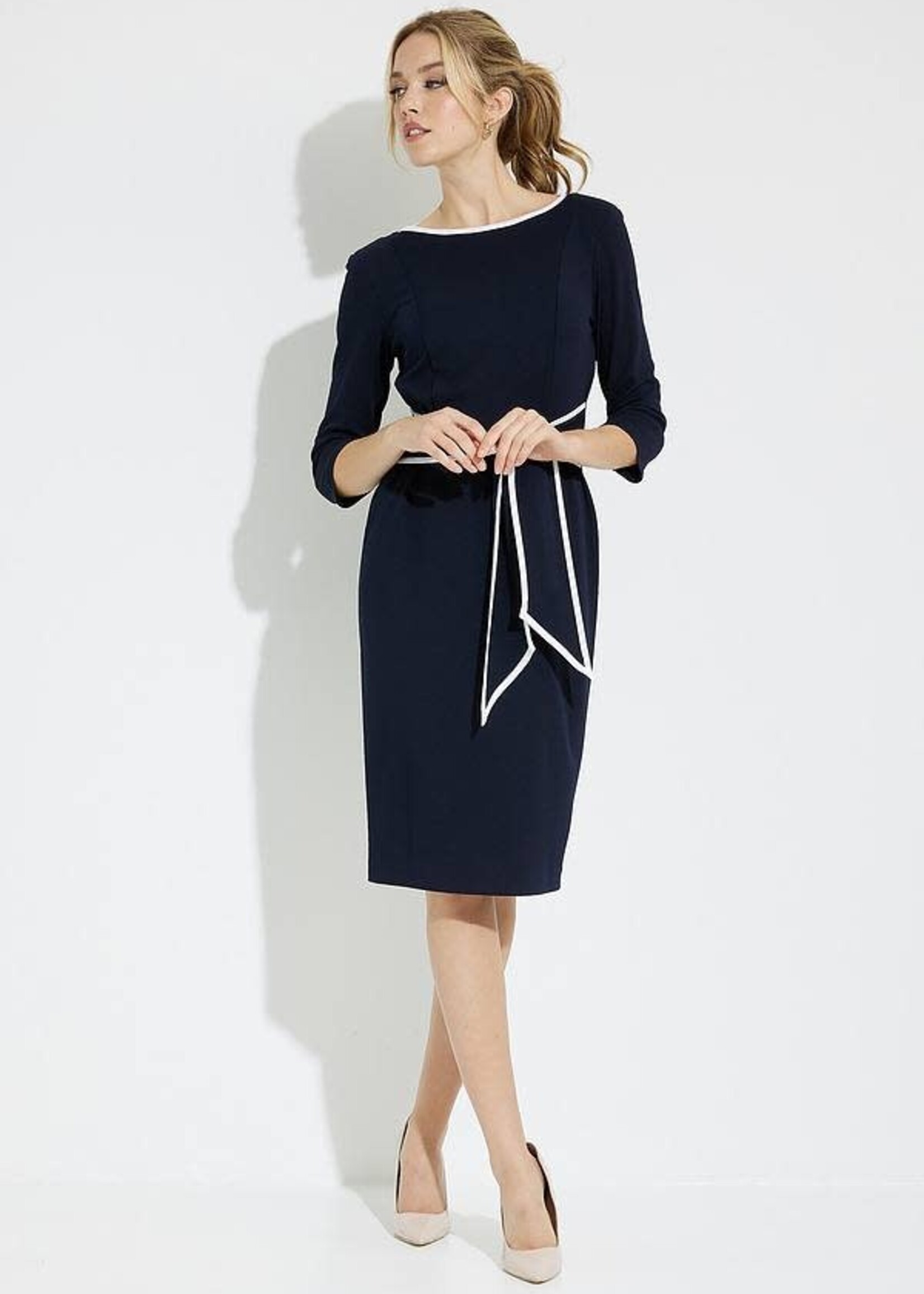 Joseph Ribkoff Contrast Trim dress
