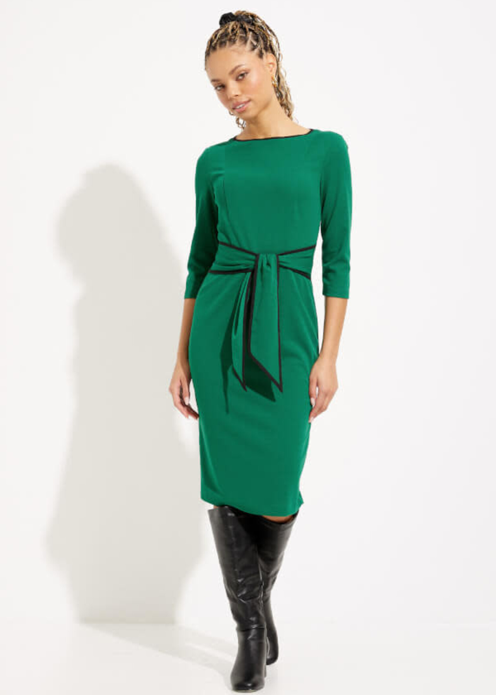 Joseph Ribkoff Contrast Trim dress