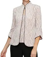 Alex evening Sparkle print twin set