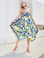 Dolcezza Printed Handkerchief dress