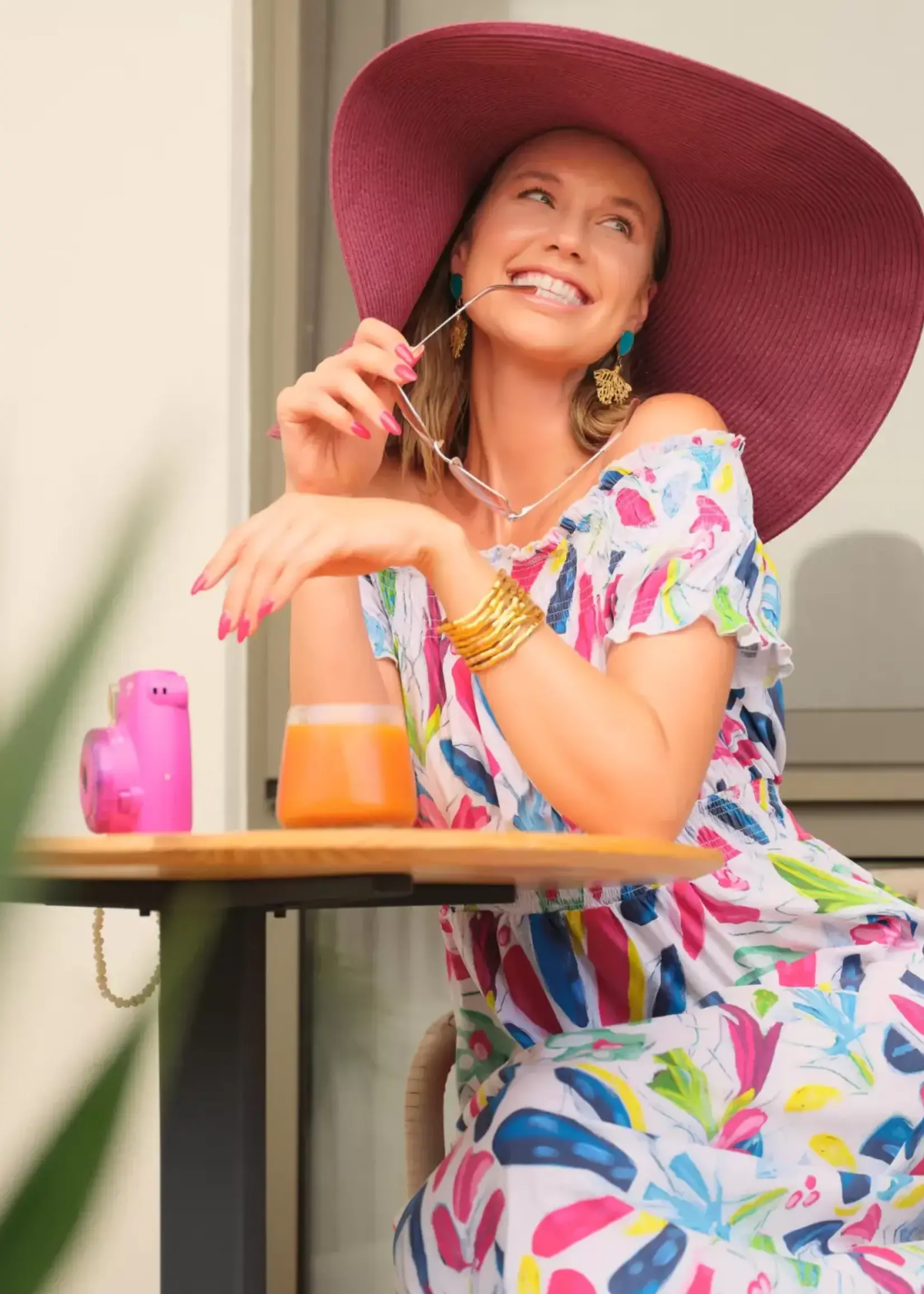 Dolcezza Pheasant print dress