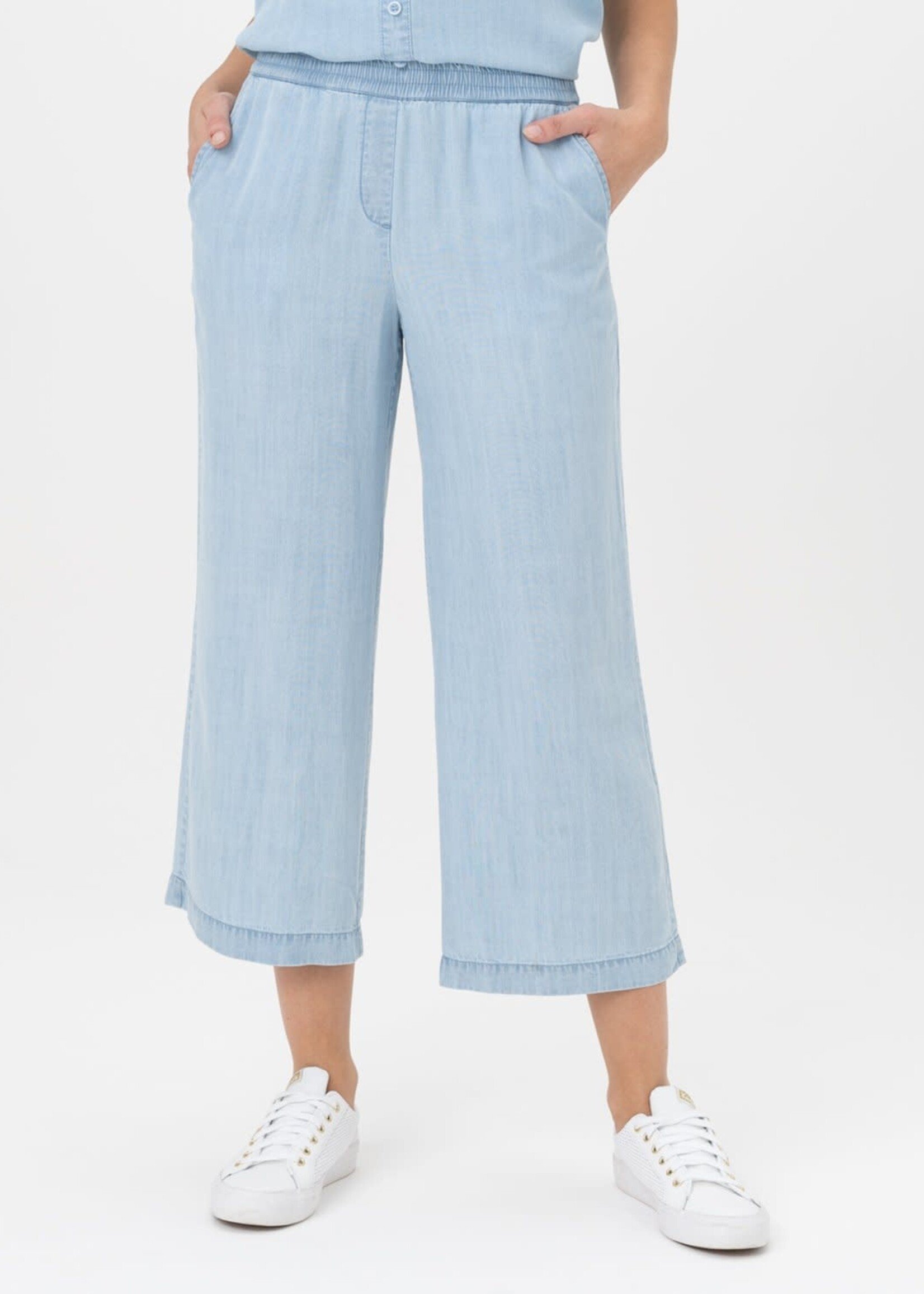 Renuar Wide leg crop pant