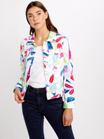 Dolcezza Abstract stretch jacket