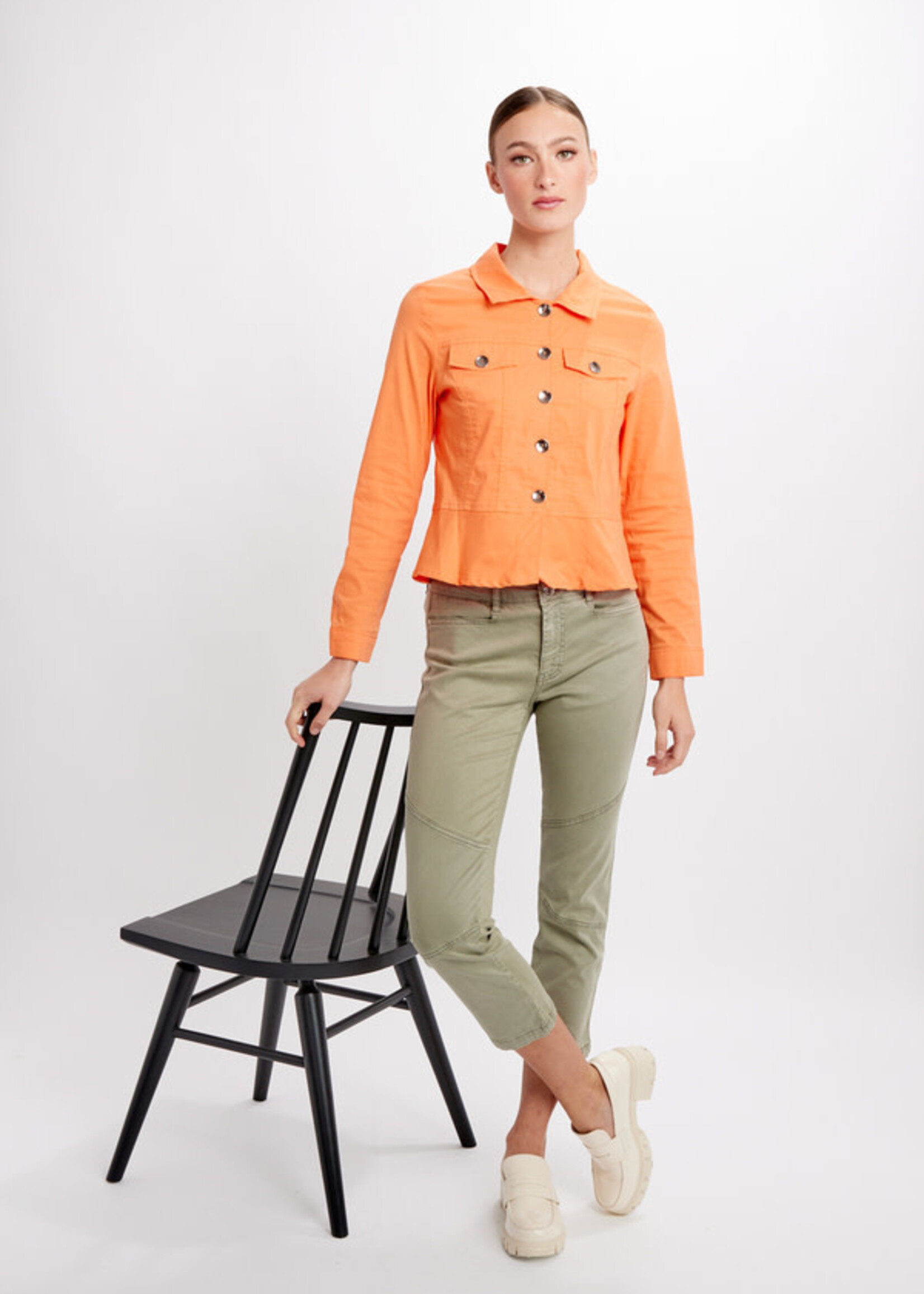 Dolcezza Mid- rise slim leg