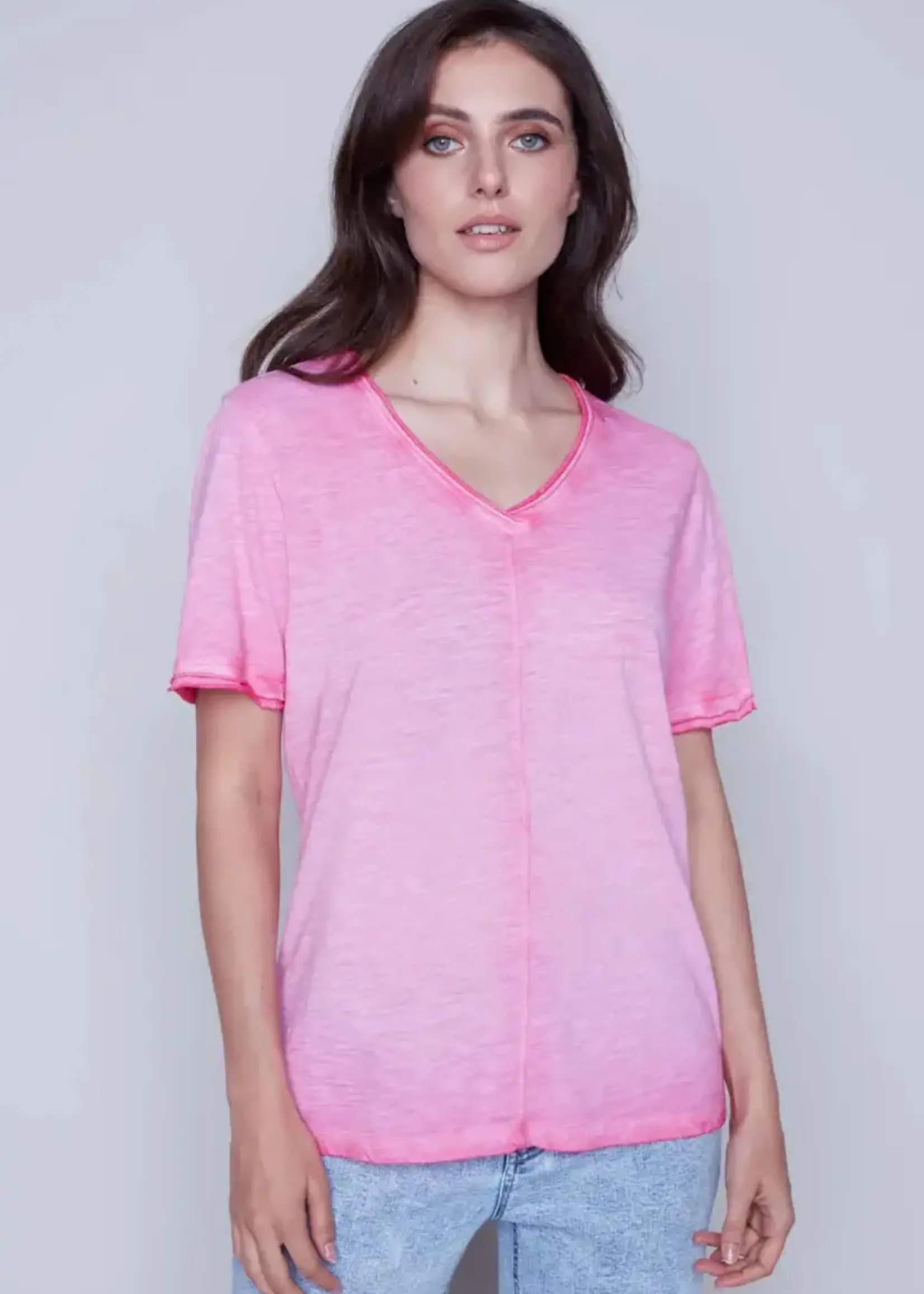 Carre Noir Cotton heathered t-shirt