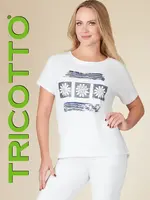 Tricotto Daisy print t-shirt