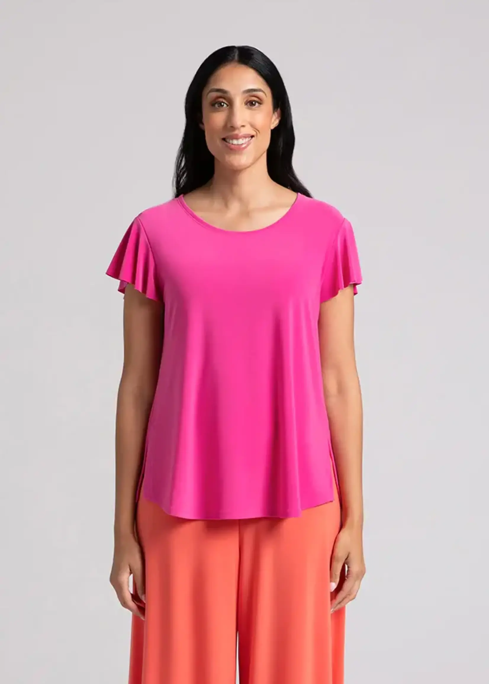 Sympli Flutter sleeve top
