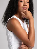sympi Slim fete sleeveless