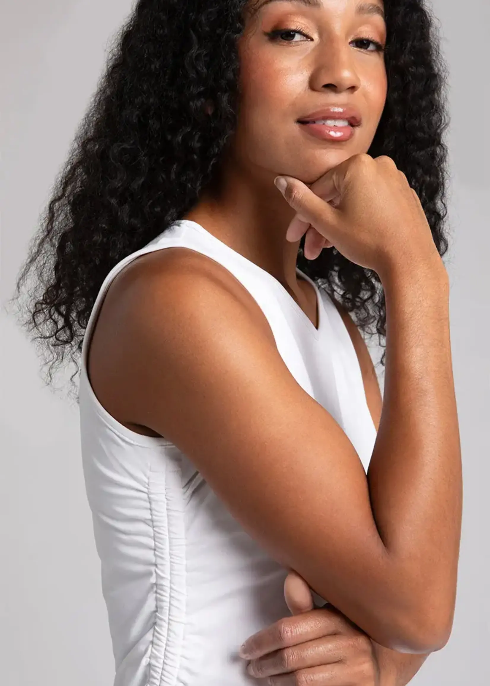 sympi Slim fete sleeveless