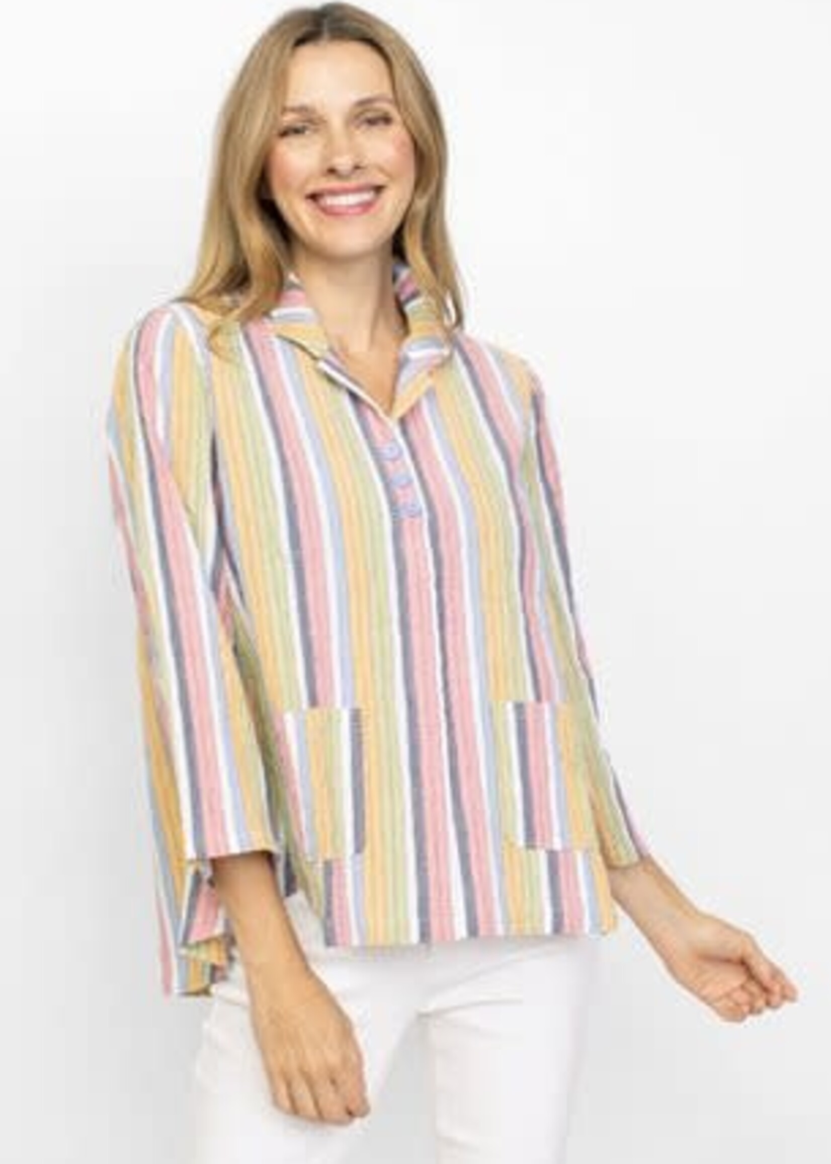 Habitat Fiesta stripe pocket blouse