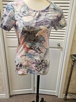 Orly Floral embellished t-shirt