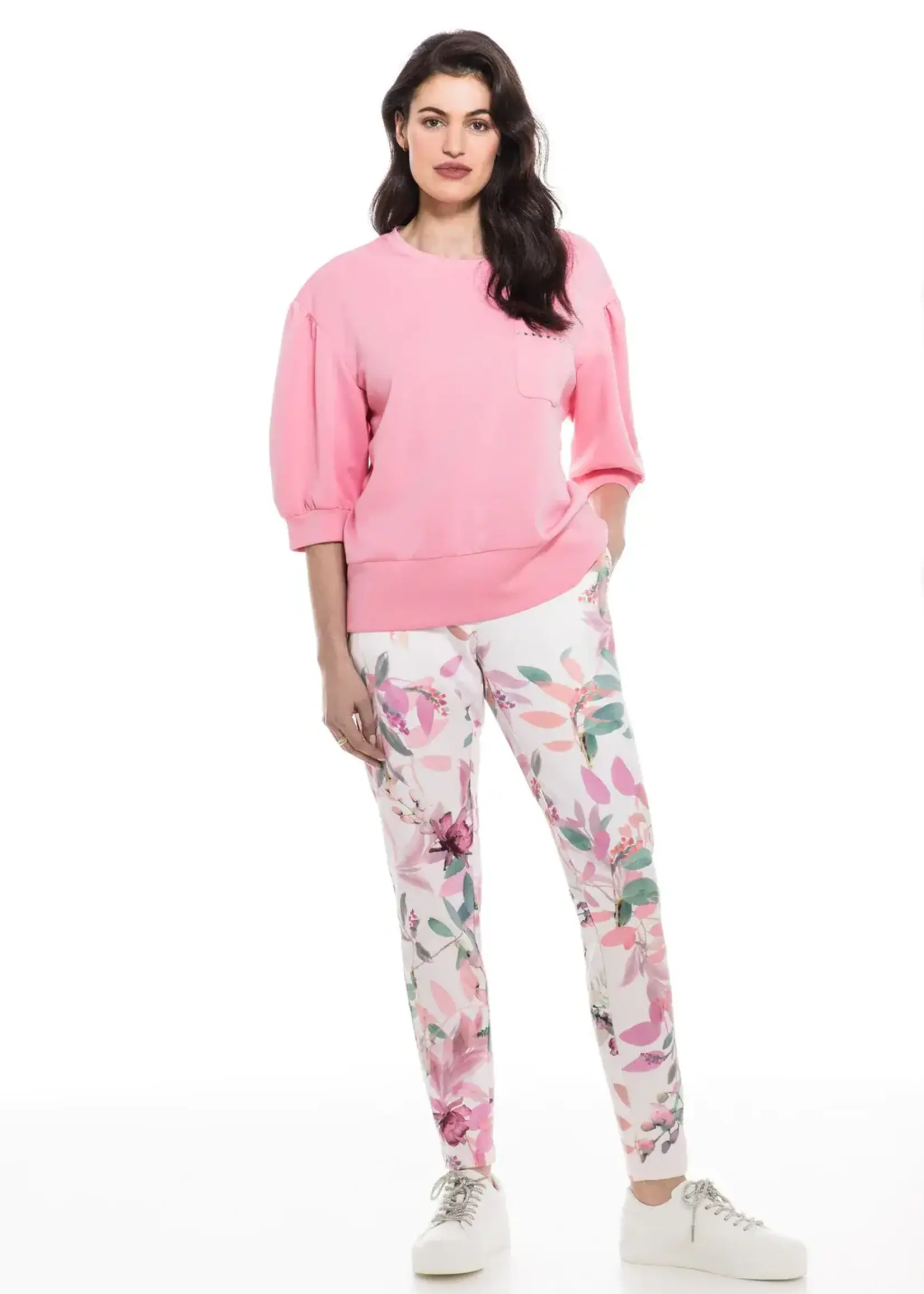Orly Floral print cotton pant