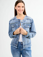Orly Embroidered Denim jacket