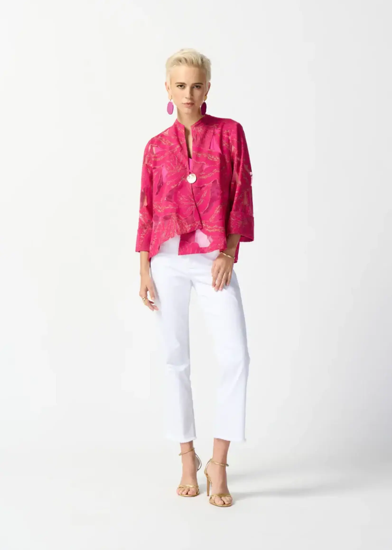 Joseph Ribkoff Jaquard swing jacket
