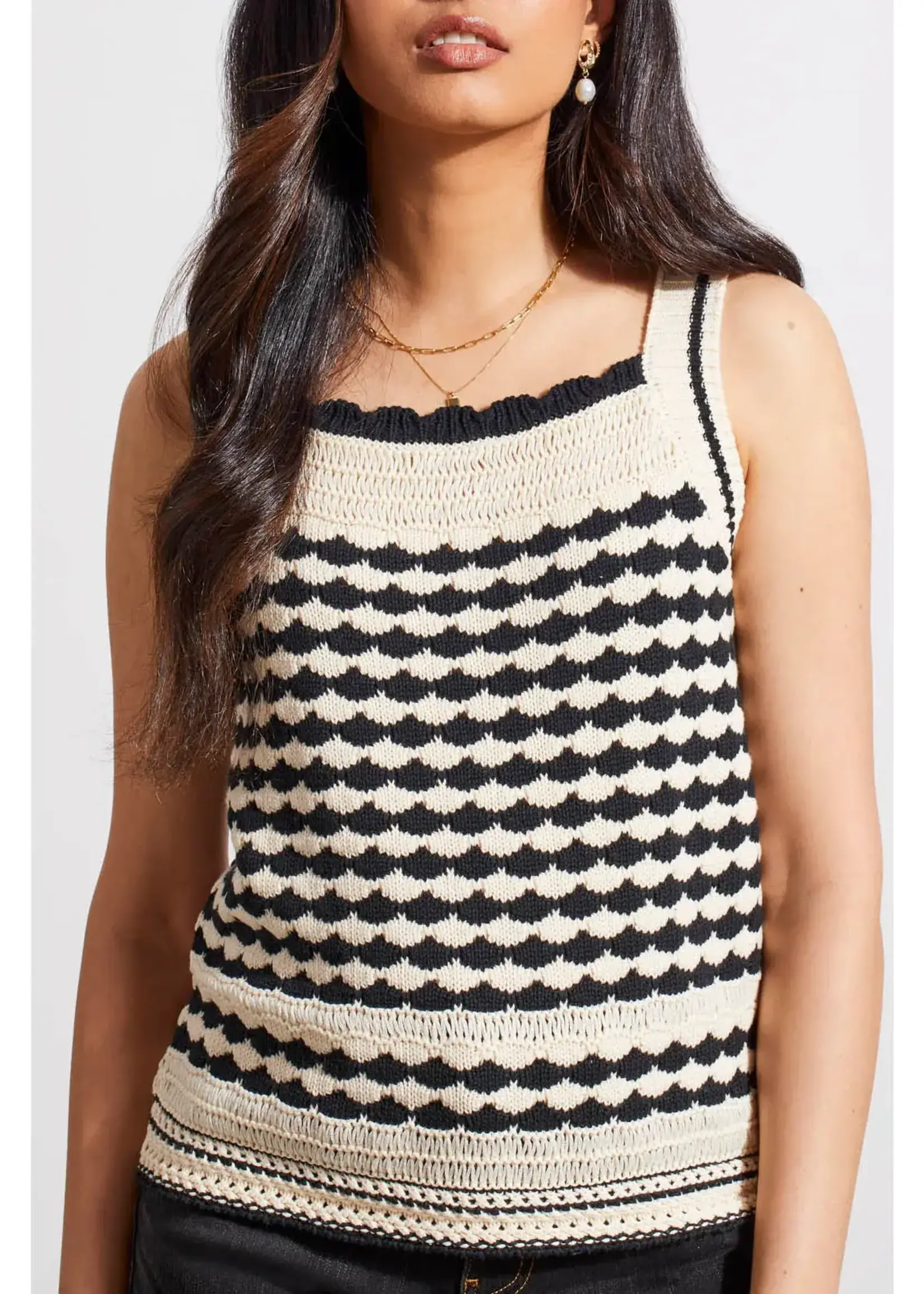 Tribal Mix knit tank