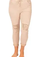 Catherine Lillywhite Cut out sequin detail jogger