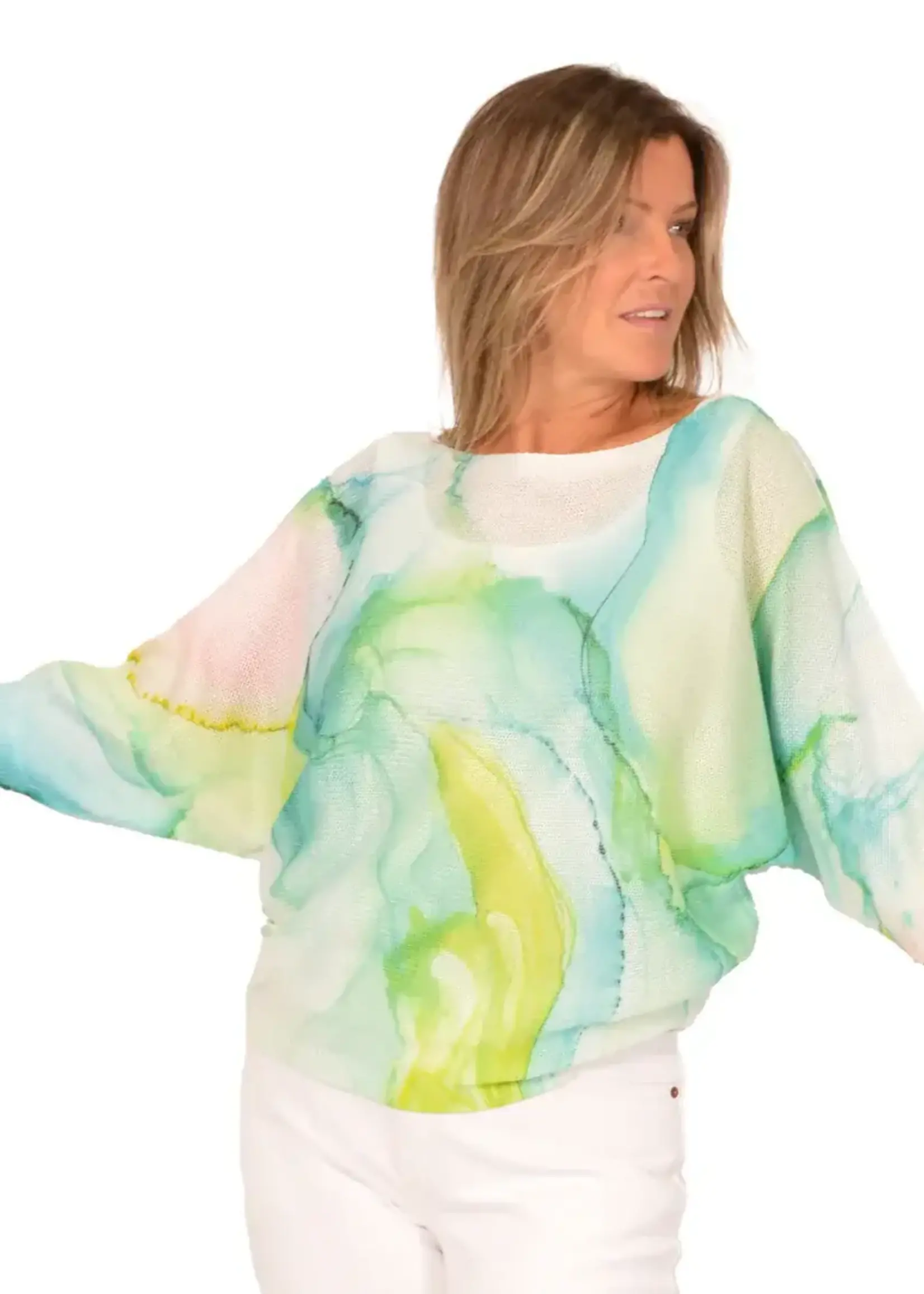 Catherine  Lillywhite Water colour print top