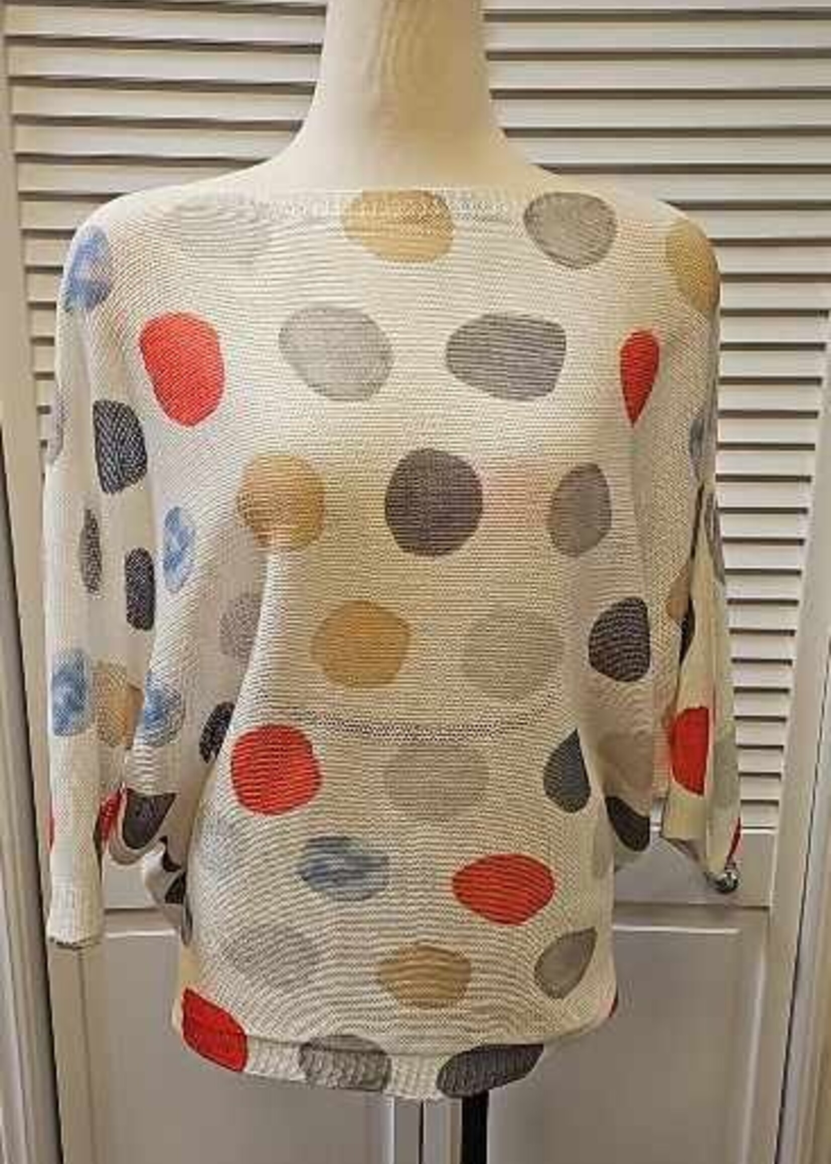 Catherine  Lillywhite Circle print top