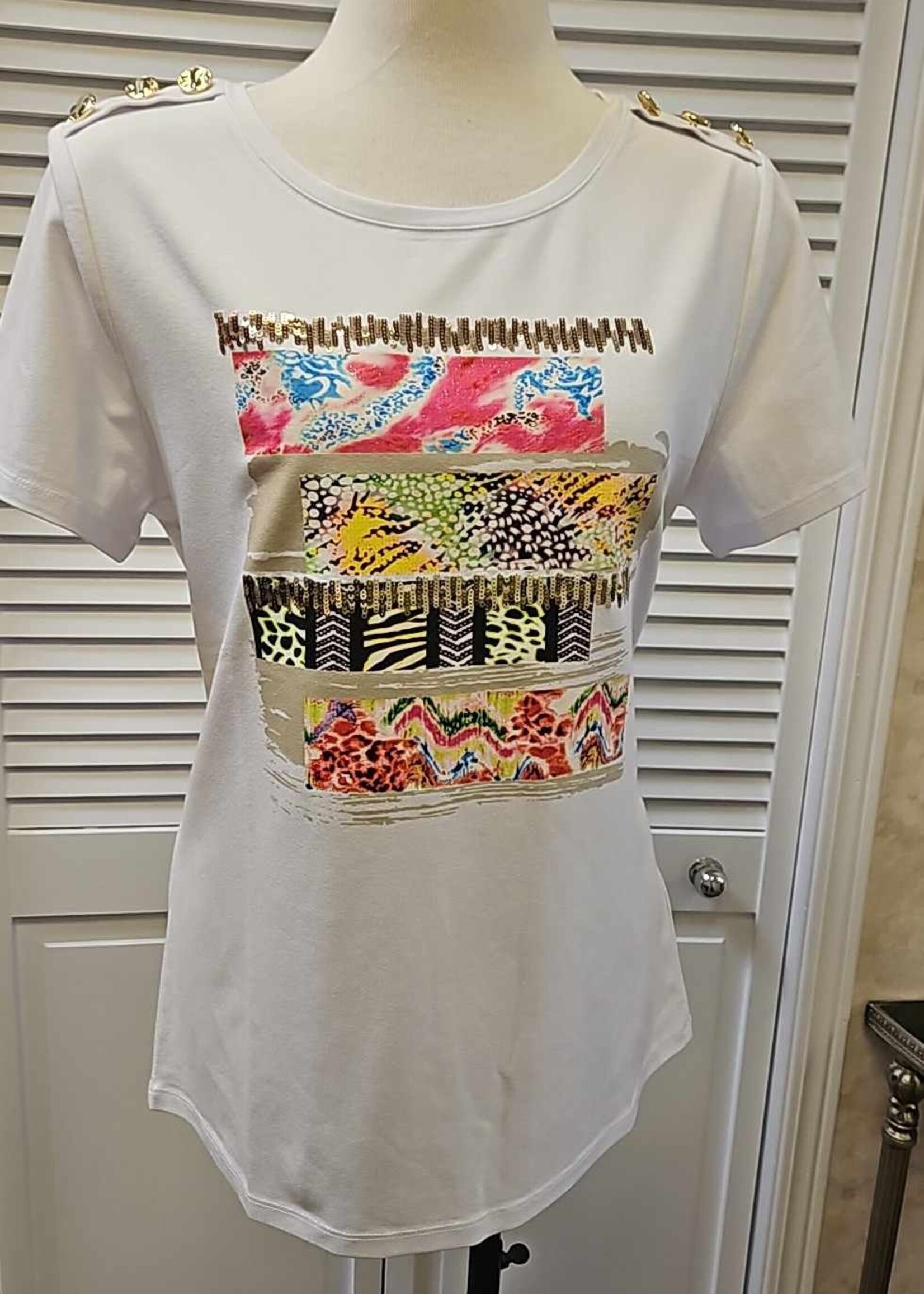 Tricotto Fashion print T-shirt