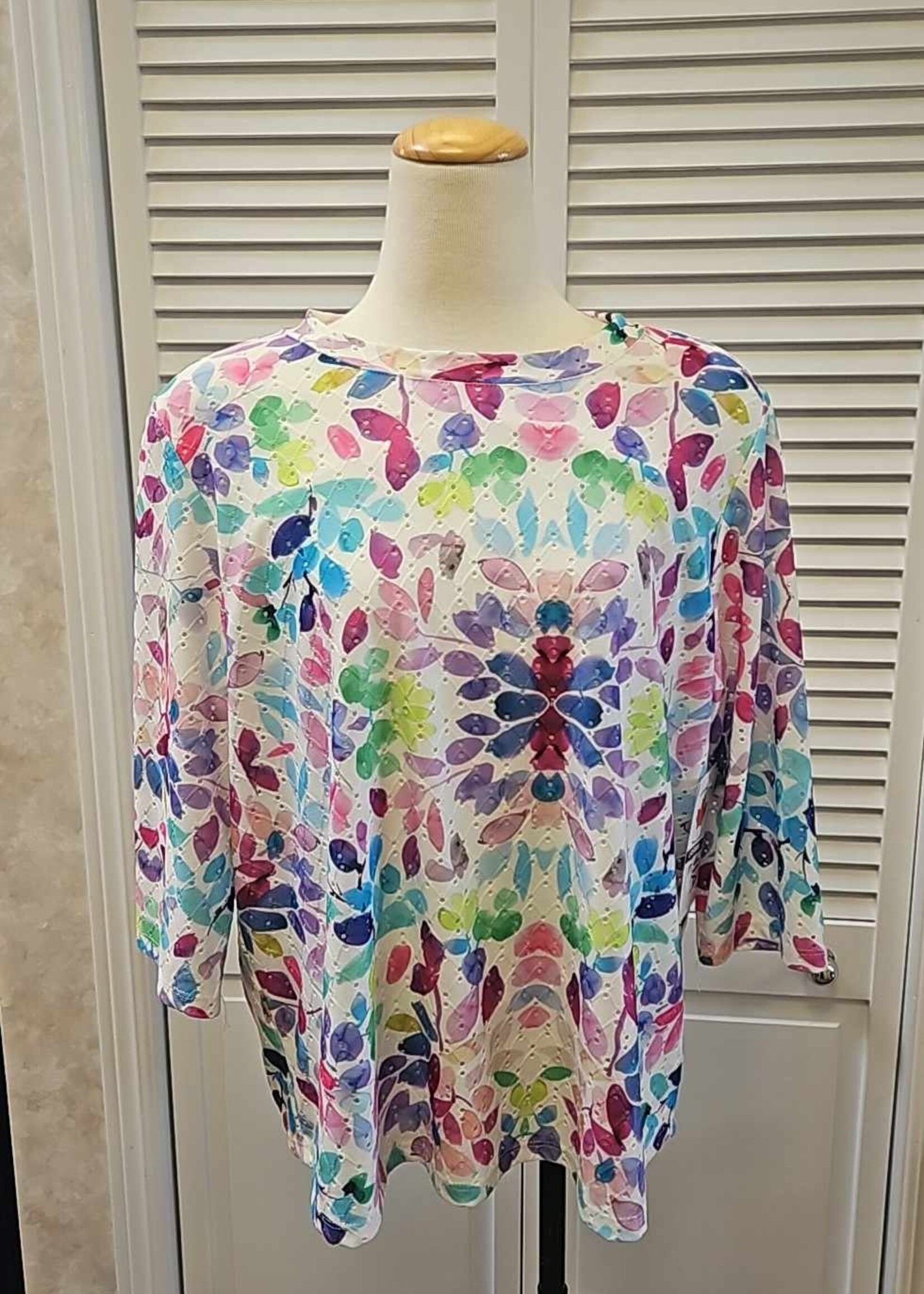 Lasania Floral eyelet top