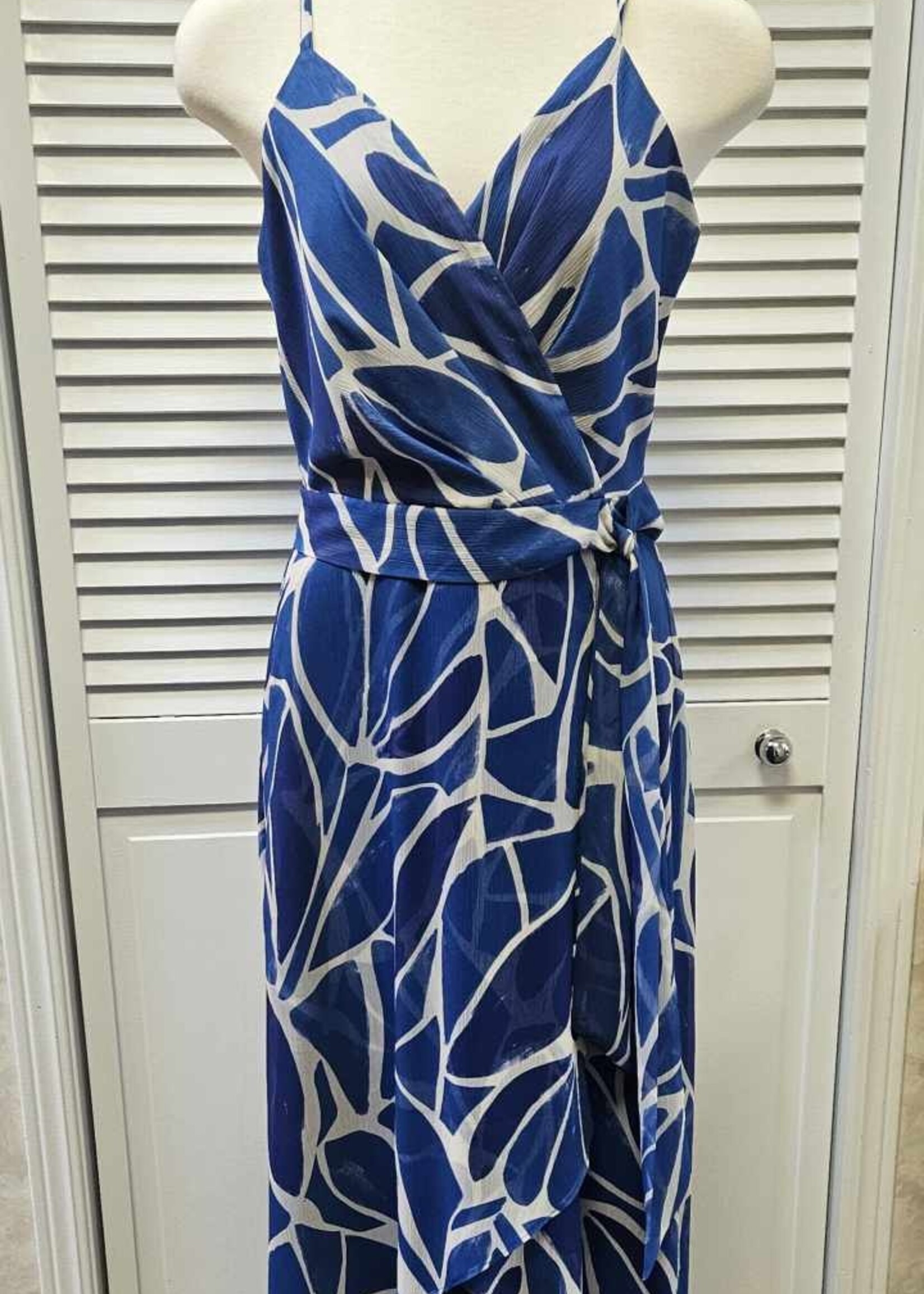 Frank Lyman High-Low strappy print dress