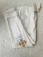 Eternelle Patched detail capri