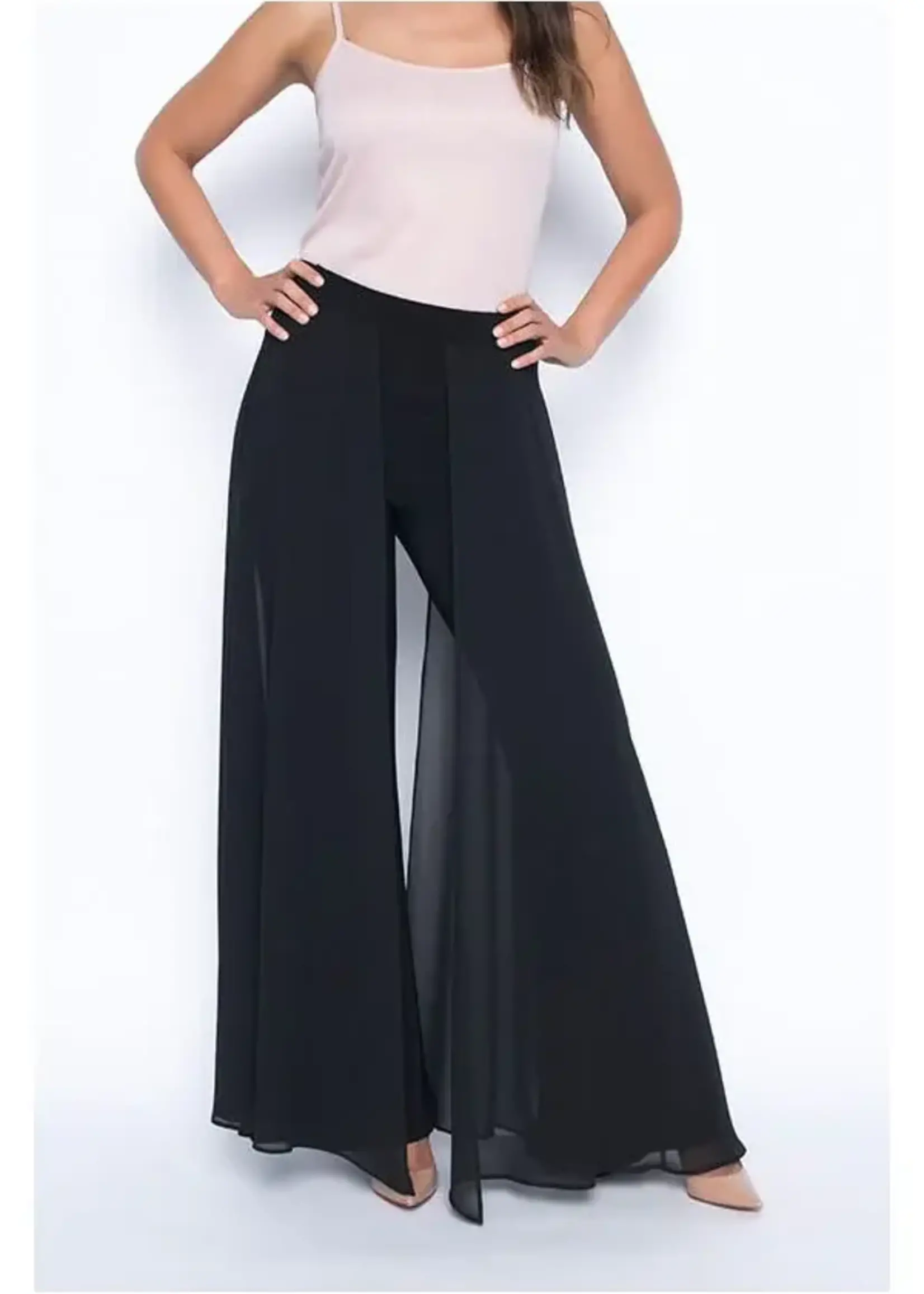 Frank Lyman Georgette panel pant
