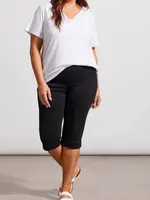 Tribal Fancy crochet v-neck t-shirt