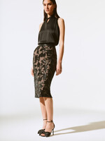 Joseph Ribkoff High neck keyhole