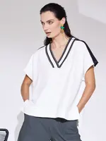NAYA Jersey v-neck t-shirt