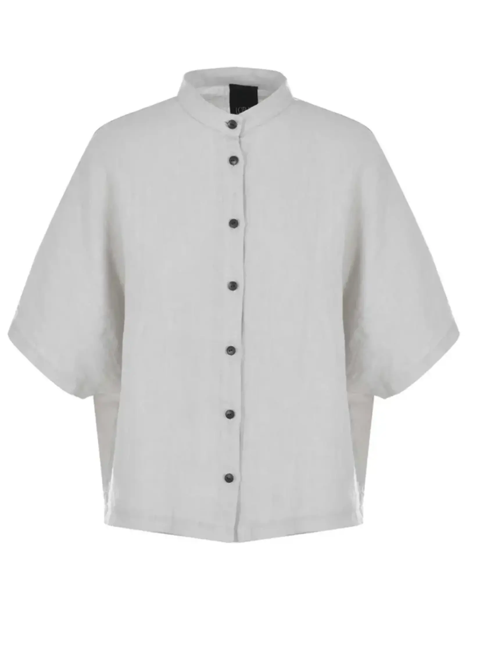 Lotus Eaters Drop shoulder linen top