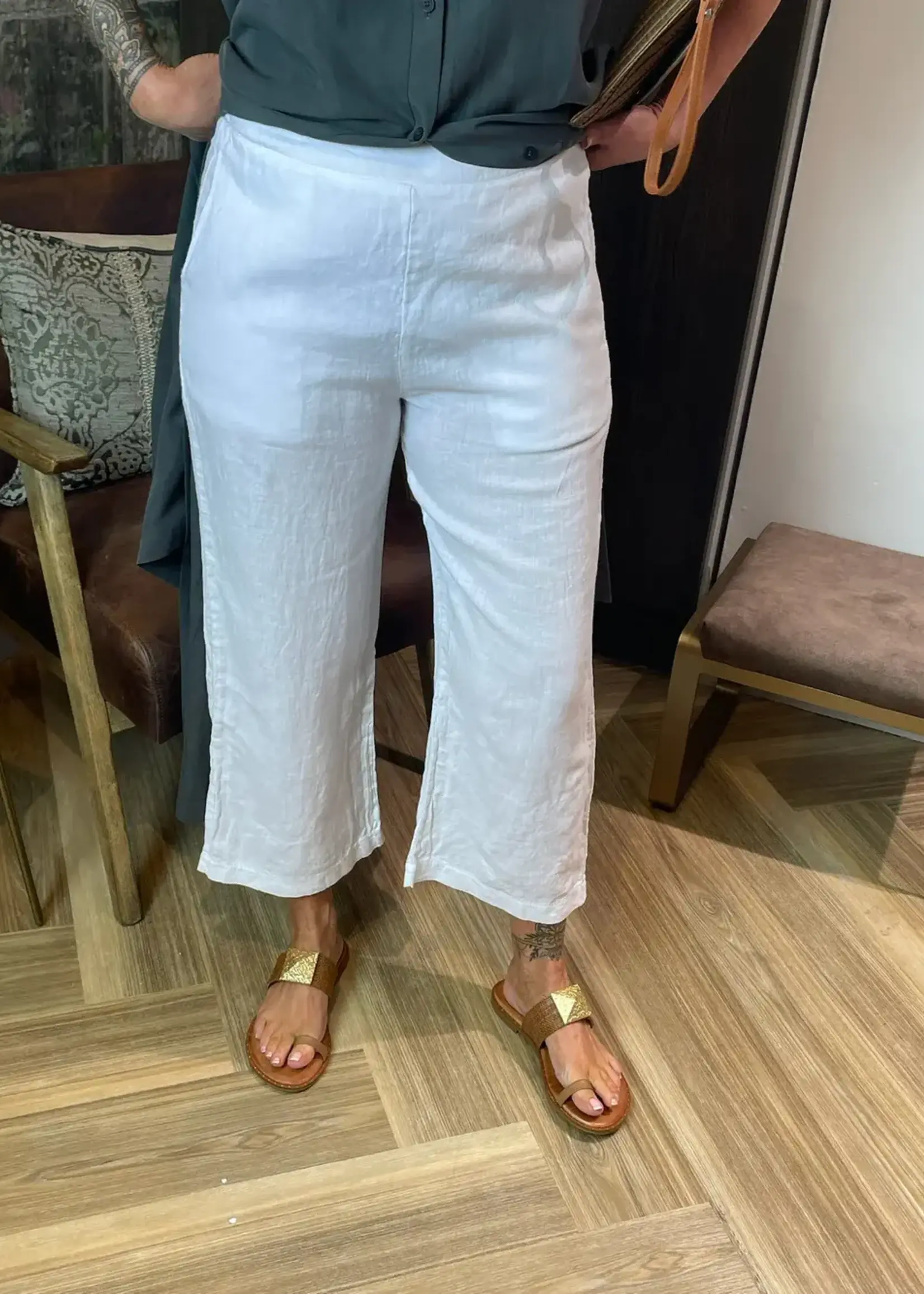 Lotus Eaters Cropped ankle pant