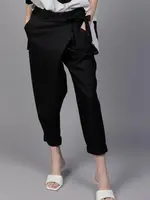 Palo Tricot Cotton cross-over pant