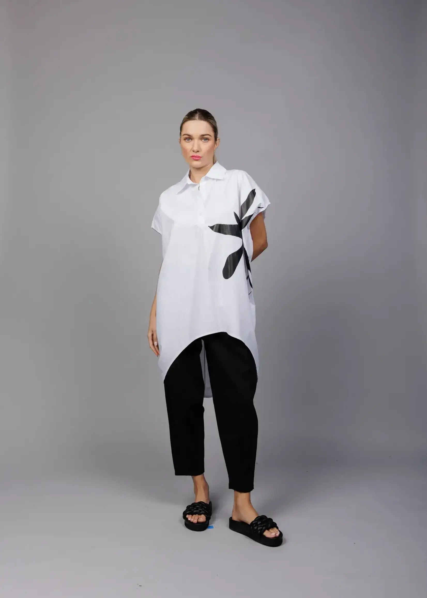 Palo Tricot Lantern cotton blend pant