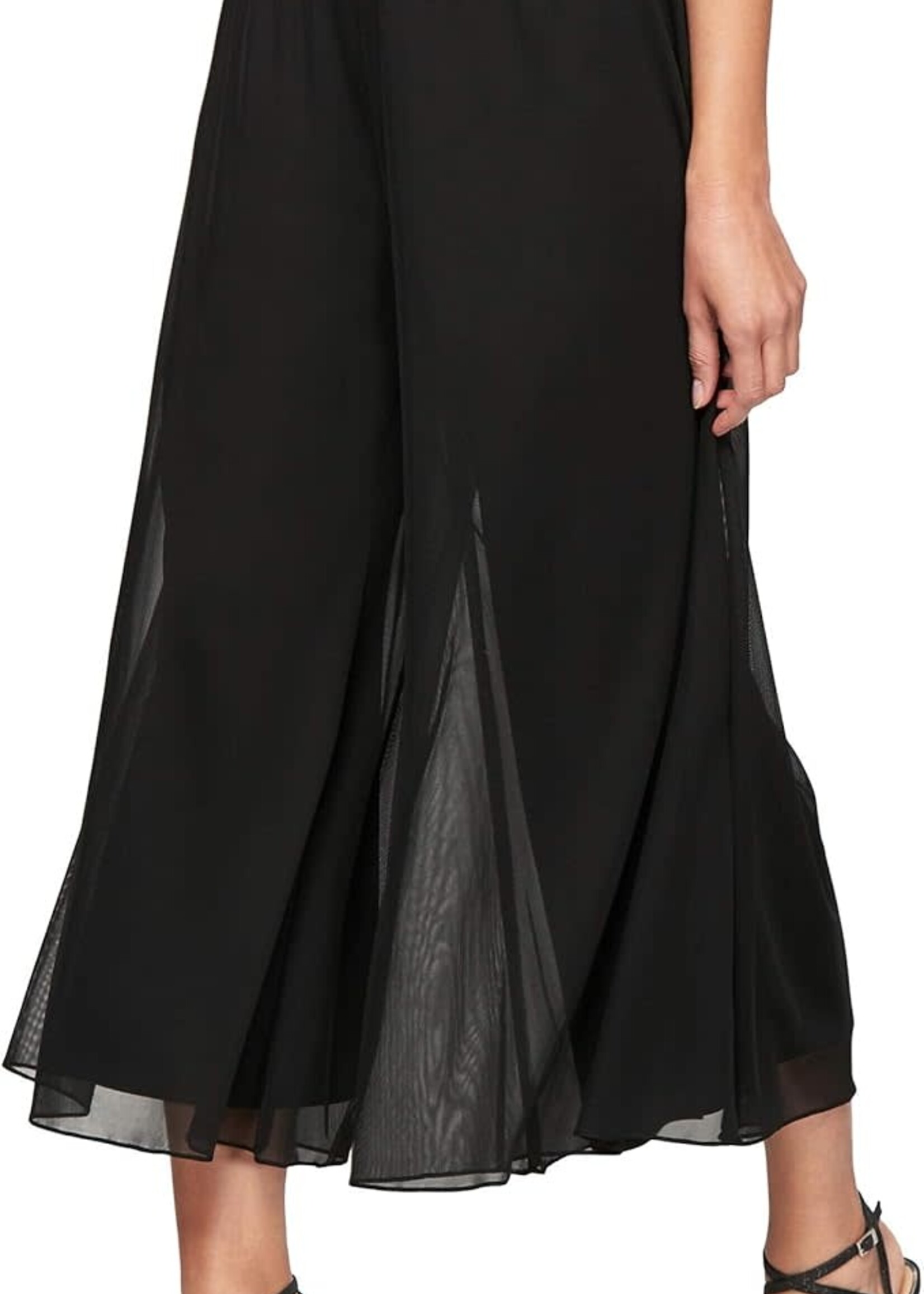 Alex evening Wide leg cropped pant